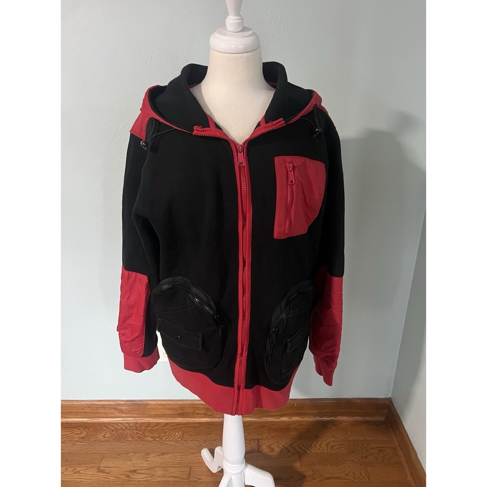 Decibel Full Zip Hooded Jacket Snow Ski Winter Mountain Camping Sz XL